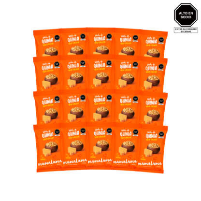 Pack Sticks de Quinua Queso Cheddar 20g x20unds